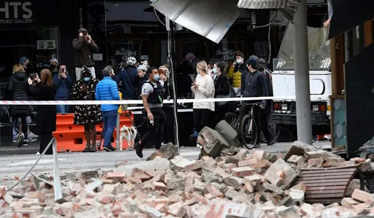 Melbourne earthquake
